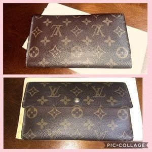 👉SOLD👈AUTHENTIC LOUIS VUITTON PORTIFEUILLE